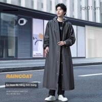 Người đàn ông dài toàn thân chống mưa xe ô tô đơn áo mưa mỏng