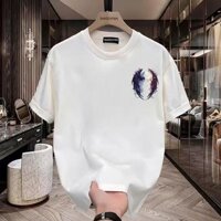 Người Đàn Ông In Đầu Ngắn Tay Áo T-Shirt Mùa Hè Người Đàn Ông Hip Hop Vòng Cổ Hoodie Áo Gió Phù Hợp Với Người Đàn Ông Gi