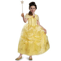 Người Đẹp Và Quái Vật Trang Phục Belle Công Chúa Trẻ Em Quần Áo Dạ Hội Đầm Công Chúa COSPLAY Sân Khấu Trang Phục