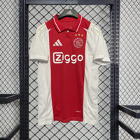 Người hâm mộ Ajax Phát hành 24 / 25 Áo bóng đá sân nhà Ajax Đỏ / Trắng SIZE S-4XL