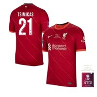 Người hâm mộ / cầu thủ -21 / 22 Liverpool sân nhà EMIRATES FA CUP trận chung kết áo bóng đá nam