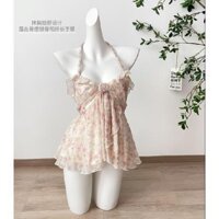 Người hâm mộ cổ tay mùa hè, dây đeo hoa lá sen] Bạn có cảm giác cao cấp [chống nắng mỏng hở vai HQZ6