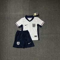 Người hâm mộ phát hành 2024 / 25 Bộ áo đấu bóng rổ trẻ em Anh cho áo và quần short 16-28