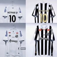 Người hâm mộ phát hành 2024 / 25 Áo sơ mi Santos Áo sơ mi bóng đá tay ngắn Size S-2XL