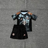 Người hâm mộ phát hành 2024 / 25 Bayern Munich Sân khách Bộ áo bóng đá và quần short cho 16-28