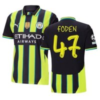 Người hâm mộ phát hành 2024 / 25 Áo bóng đá sân khách Manchester City S-4XL