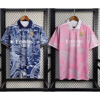 Người hâm mộ phát hành áo đấu Real Madrid 23 / 24 S-2XL 、 rồng 、 Hồng, xanh 、 Áo bóng đá Real Madrid CF 23 / 24 Áo bóng đá chất lượng cao 、 Có thể thêm tên và số của bạn,
