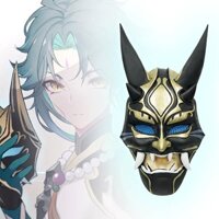 Người Lớn Unisex Halloween Mặt nạ Nhật Bản Hannya Demon Oni Samurai Noh Kabuki Prajna Quỷ Mặt nạ Cao su Trò chơi Đảng Cosplay Anime Mũ