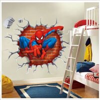 Người Nhện Dán Tường Cho Thanh Thiếu Niên Phòng Marvel Siêu Nhân Cổ Điển Cử Chỉ Tự Dính Giấy Dán Tường Bức Tranh Tường Trang Trí Nhà Cửa Hiện Đại