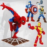Người Nhện Đồ Chơi Giáo Dục Cho Hoạt Động Naruto Giá Rẻ Tự Lắp Ráp Tai Lop Stitch Lego Chất Lượng