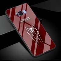 Người Nhện Spider Man Ốp Điện Thoại Samsung S8 Kính Cường Lực Glass Bộ Mẫu Mới Vũ Trụ Song Song Người Phụ Nữ Gwen S8 + Mỹ Galaxy Marvel Nam S8Plus Logo Sáng Tạo mặt Gương Bộ Bảo Hộ S7edge Anime S7