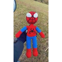 người nhện spider man(len milk cotton)