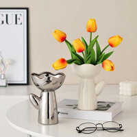 Người nổi tiếng trên Internet xuất hiện thích hợp bình gốm có thể chứa đầy thủy canh lối vào nhà Tủ TV nhà hàng để bàn trang trí khách sạn