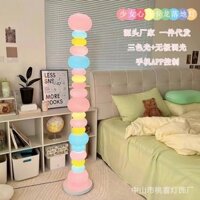 Người Nổi Tiếng Trên Mạng Cùng Kiểu Trái Tim Cô Gái Macaron Kẹo Đèn Sàn Phòng Ngủ Phòng Khách Mơ Mộng Lãng Mạn Không Khí