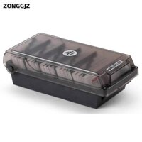 Người tổ chức ZONGGJZ, Hộp đựng danh thiếp bằng nhựa màu đen, Hộp lưu trữ tệp đựng danh thiếp Văn phòng