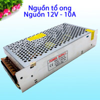 Nguồn 12V - 10A - 120W mới 100% chuyên dùng cho camera, LED, máy bơm mini,....