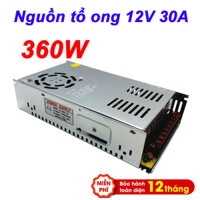 Nguồn 12V - 30A (360W) nguồn dùng cho các thiết bị như Camera, Đèn led, Motor và các thiết bị 12V DC khác