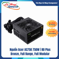 Nguồn Acer AC650 650W / Nguồn Acer AC750 750W | 80 Plus Bronze, Full Range, Full Modular - Chính hãng