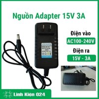 Nguồn Adapter 15V 3A DC 5.5x2.1mm Nguồn Loa Vi Tính