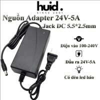 Nguồn Adapter 2 Đầu Dây 24V-5A