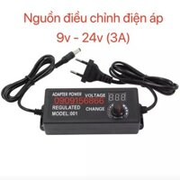 Nguồn adapter điều chỉnh điện áp 9v - 24v 3A