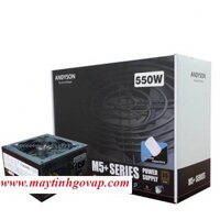 Nguồn Andyson M5 550W Japan Cap - Single Rail - 80 Plus Bronze PSU