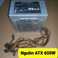Nguồn ATX 650W (đã qua sử dụng) giao hãng ngẫu nhiên