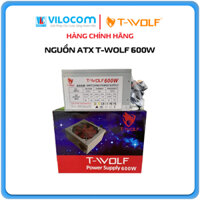 Nguồn ATX T-WOLF 600W Full Box - Hàng Chính Hãng