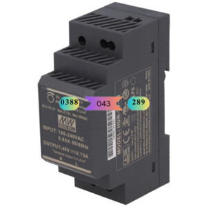 Nguồn cài ray Meanwell HDR-30-48 30W-48VDC