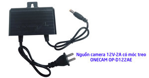 Nguồn camera 12V-2A có móc treo ONECAM OP-D122AE