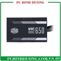 Nguồn Cooler Master 650W ( MWE V2 Input 230V ) 80 Pluss Broze