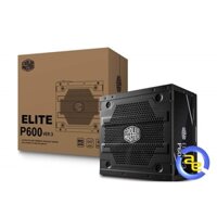 Nguồn COOLER MASTER V3 PC600 ELITE Chính hãng (4+4pin, 2x6+2pin). VI TÍNH QUỐC DUY