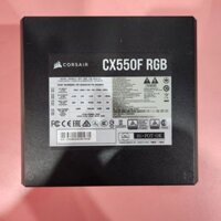 NGUỒN Corsair 550W CX550 RGB Black 80 Plus Bronze BH 1 THÁNG