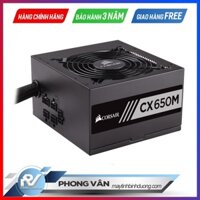 Nguồn Corsair 650W – CX650M 80 Plus Bronze – New – Semi Modul