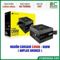 NGUỒN CORSAIR CX650 - 650W ( 80PLUS BRONZE )