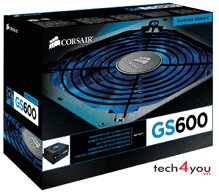 Nguồn Corsair Gaming Series GS600