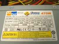 NGUỒN CST ACBEL 470W CŨ