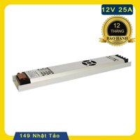 Nguồn Dẹp 12V 25A chất lượng tốt độ ổn định cao tin cậy chuyên dùng cấp nguồn Đèn Led