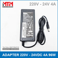 Nguồn điện biến thế adapter dell 220V ra 24V 4A 96W