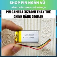 Nguồn điện Pin 3.7V cho Xiaomi Yi Car 250mah 3 dây - thay thế cho Camera hành trình Xiaomi