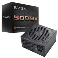 Nguồn EVGA 500 BV, 80+ BRONZE 500W, 100-BV-0500-K1