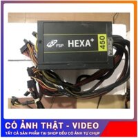 Nguồn FSP HEXA 450 full tem dây bọc lưới siêu bền