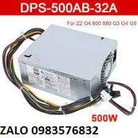 NGUỒN HP Workstation Z2 G4 800 880 G3 G4 G5 MT Công Suất 500W PA-4501-1HA DPS-500AB