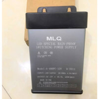 Nguồn Led 12V 33A 12V 400W vỏ nhôm ngoài trời chống mưa, dùng cho led đúc F5, các loại led trang trí