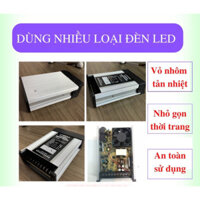 Nguồn LED 12V33.3A 12V 400W vỏ nhôm ngoài trời chống mưa, dùng cho led đúc F5, các loại led trang trí cây, sân vườn