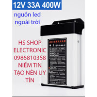 Nguồn Led 12v33a 400W Vỏ Nhôm dùng ngoài trời HÀNG CHÍNH HÃNG NEW