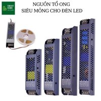 Nguồn LED siêu mỏng 12V 24V 48V cho LED ốp trần, LED đuổi, LED RGB