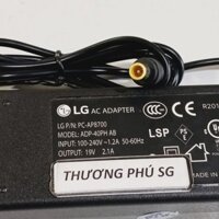 Nguồn màn hình LCD 19V - 2.1A cho LG, Samsung / Đầu cắm kim tròn 6.5mm x 4.4mm