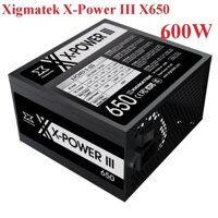 Nguồn máy tính 600w 500w 450w 400w 250w Xigmatek X650 X550 X500 X450 X350