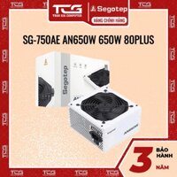 Nguon Máy Tính 650W Segotep SG-750A Trắng (AN 650W, 80 PLUS White) - Bảo Hành 36 Tháng